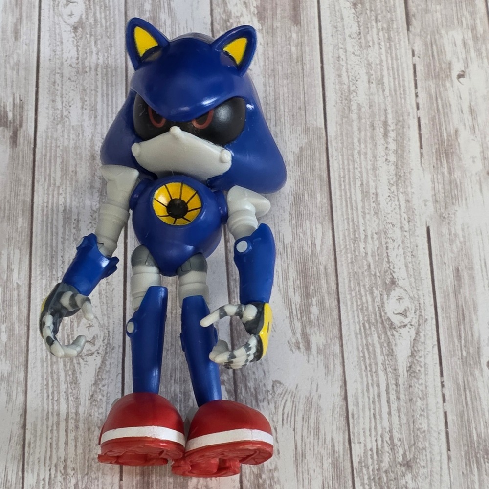 Metal Sonic 4 Inch Action Figure JAKKS Pacific SEGA Sonic the Hedgehog 255NT01